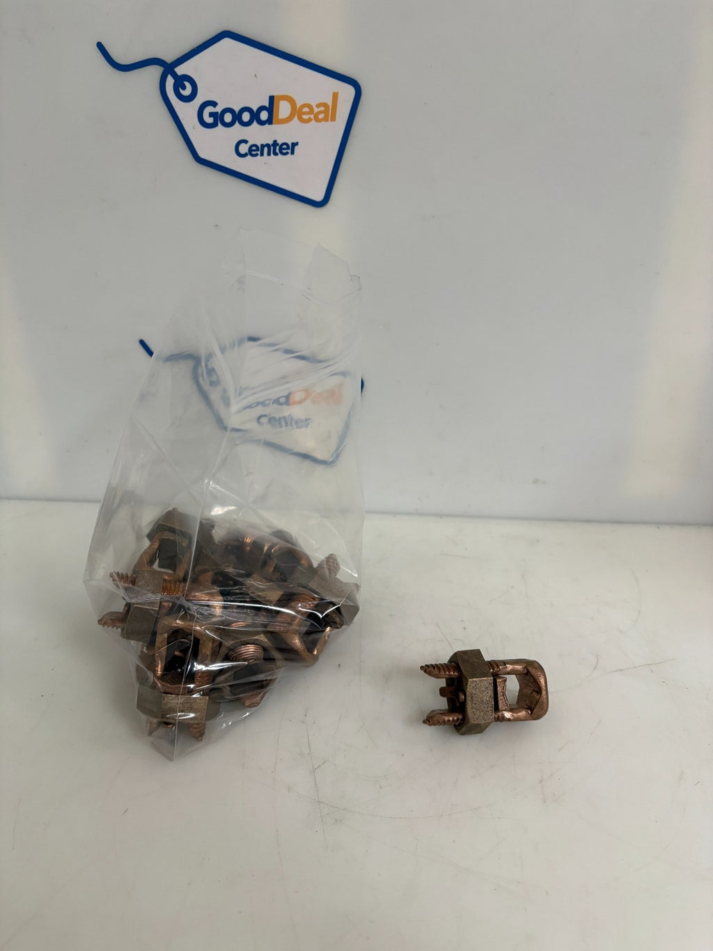 LOT OF 10 BURNDY COPPER DIRECT SPLIT BOLT CABLE TAP CONNECTOR KS29-DB TB 2500