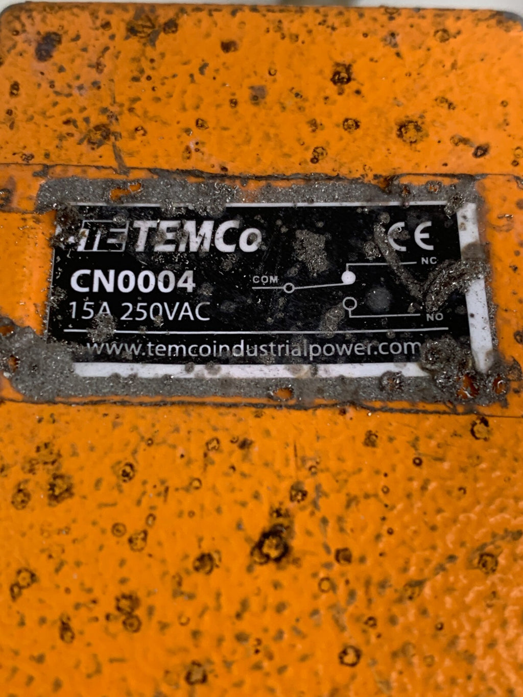 TEMCo Extra Heavy Duty Foot Pedal Switch  CN0004