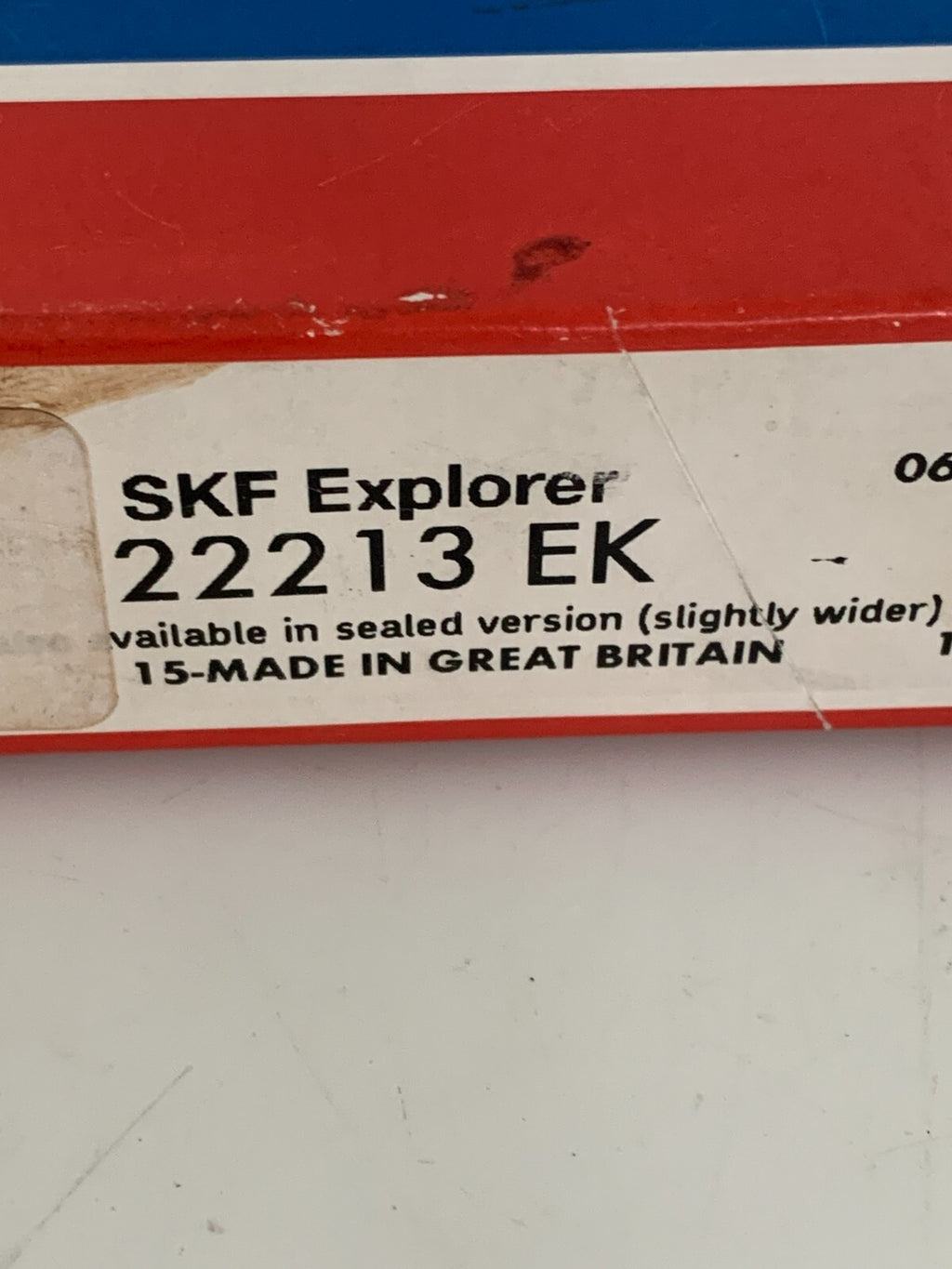 SKF EXPLORER BEARING 22213 EK1