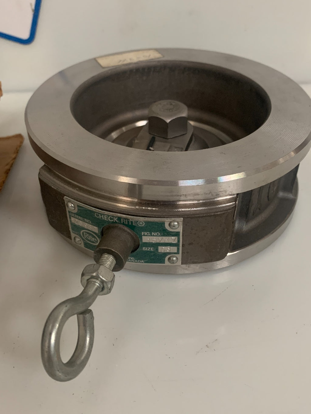 CHECKRITE 3" CHECK VALVE #15MZ S.STEEL1
