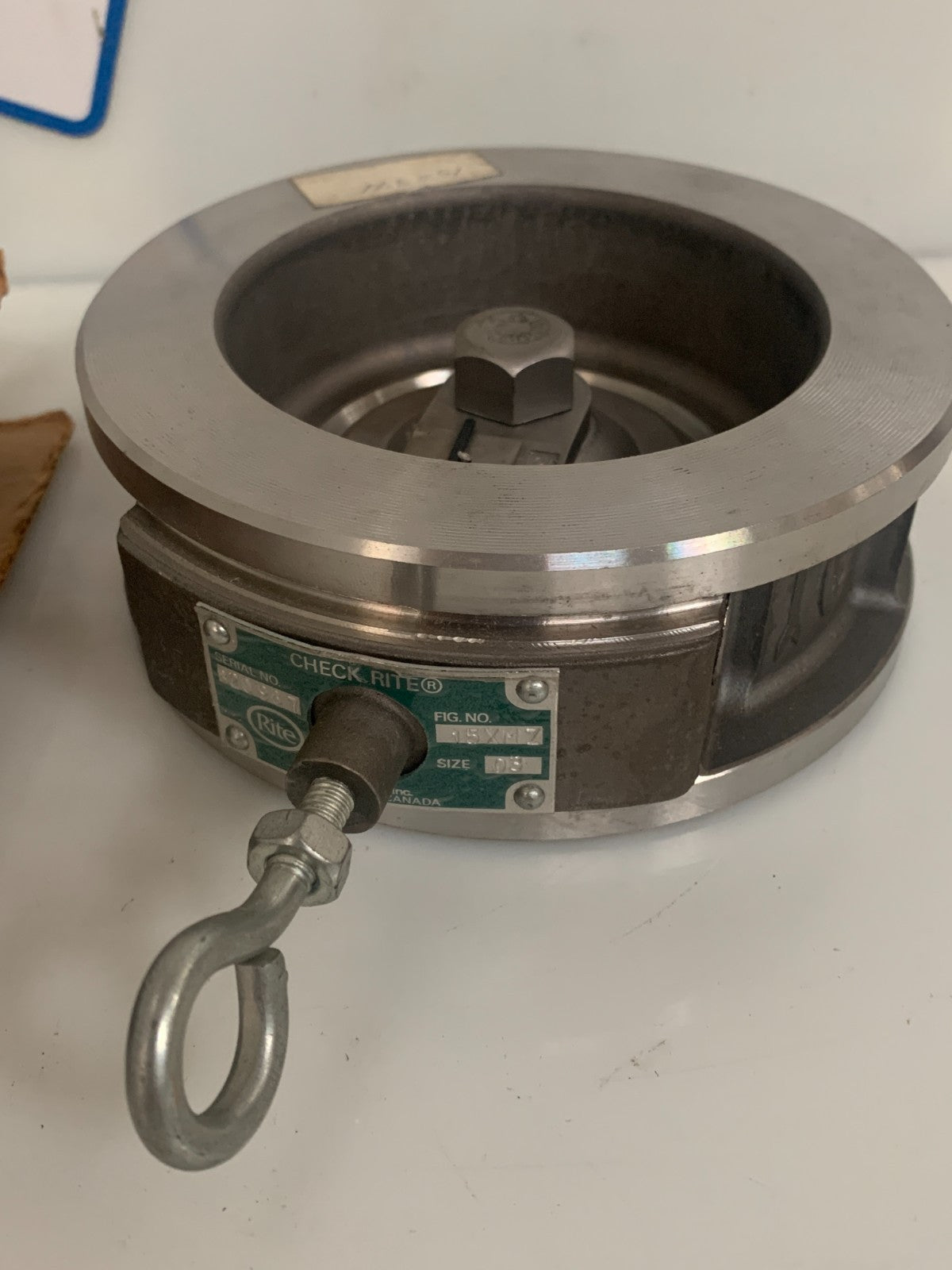 CHECKRITE 3" CHECK VALVE #15MZ S.STEEL1