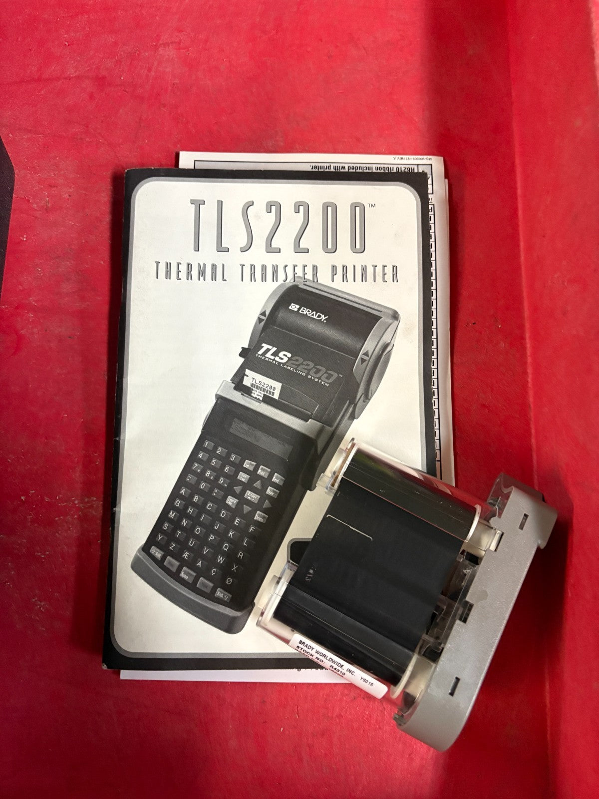 BRADY THERMAL LABELING SYSTEM TLS 2200 IN CASE3