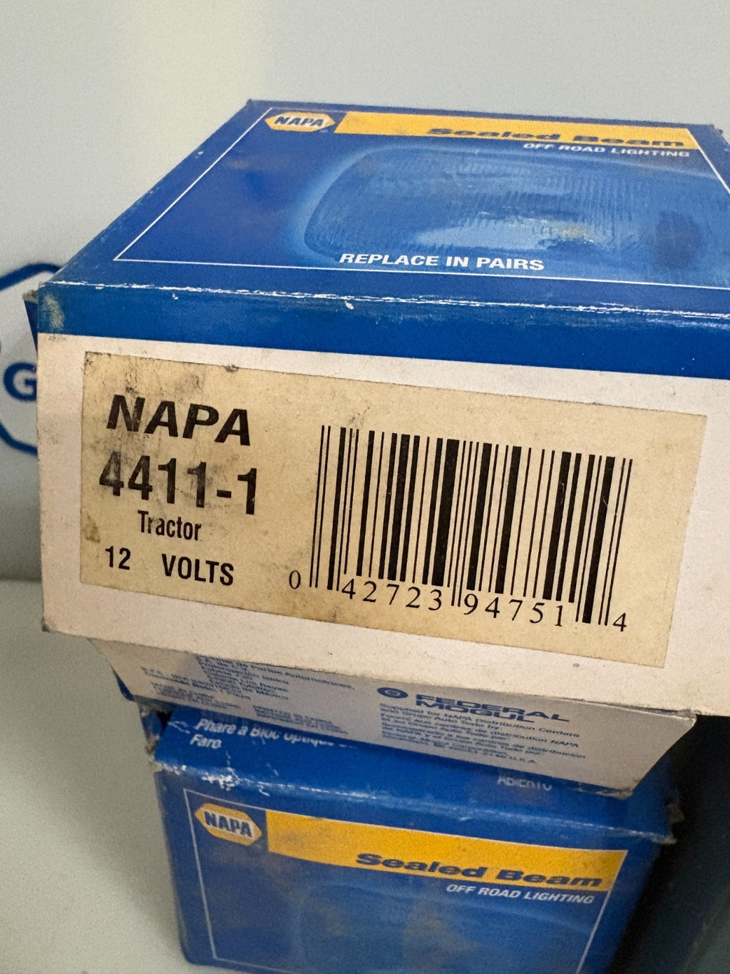 LOT OF 6 SYLVANIA SEAL BEAM 4411-12