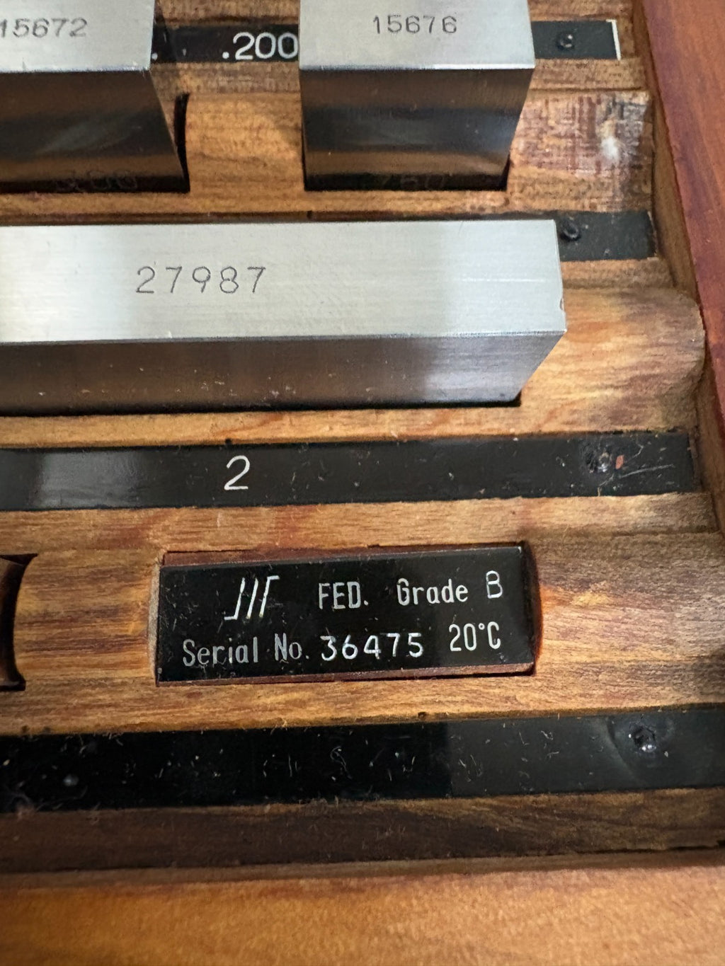 JIT GAGE BLOCK SET COMPLETE 81* BLOCK SET IN CASE COMPLETE4