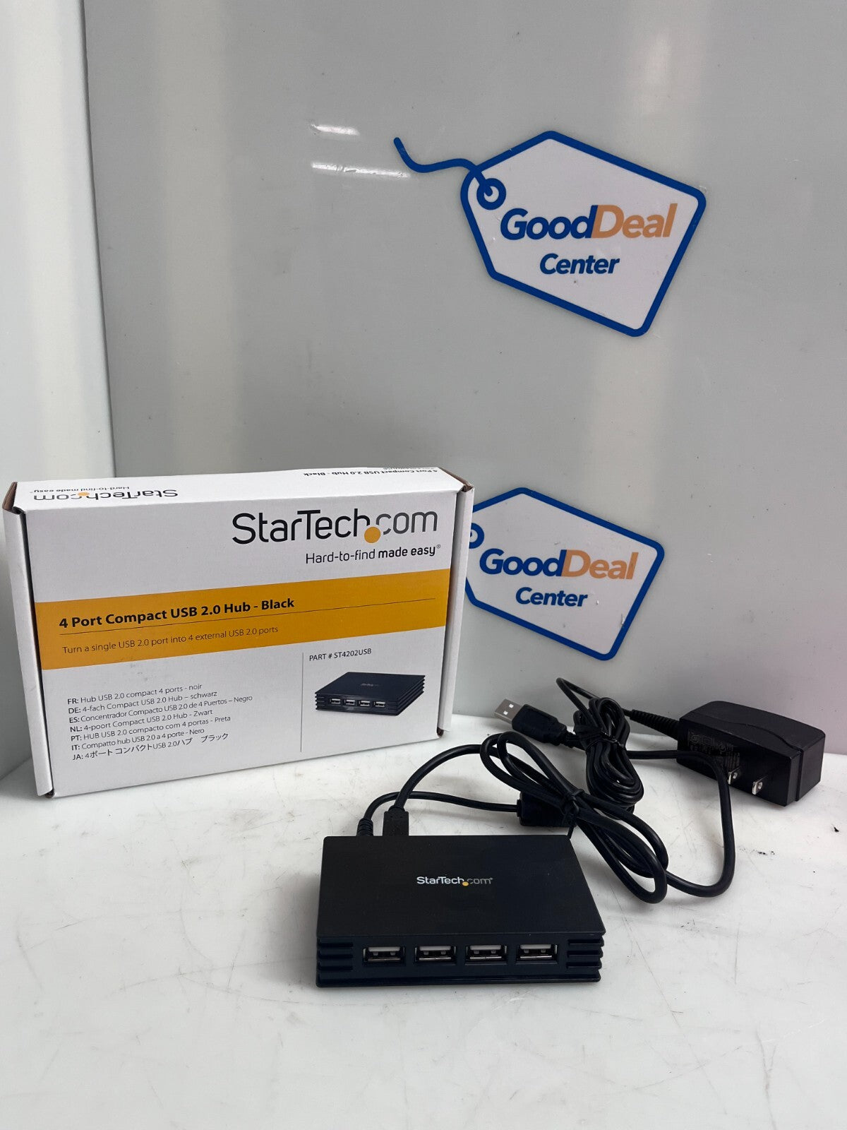 STARTECH 4 Port Compact USB 2.0 Hub   ST4202USB  (Lot of 4)