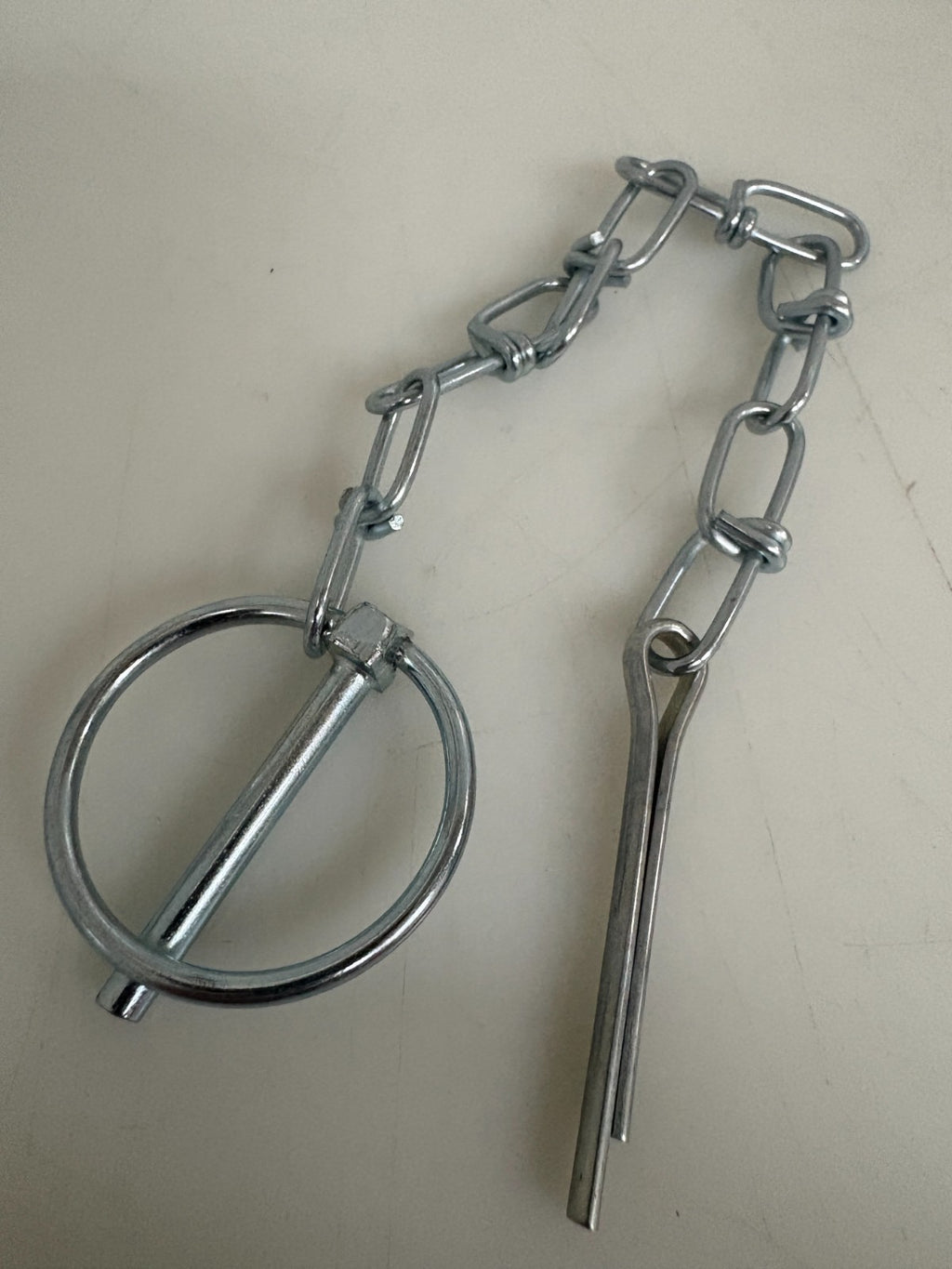 LYNCH PIN W/ CHAIN & COTTER 3/16" X 1 1/4" BAG OF 5 1