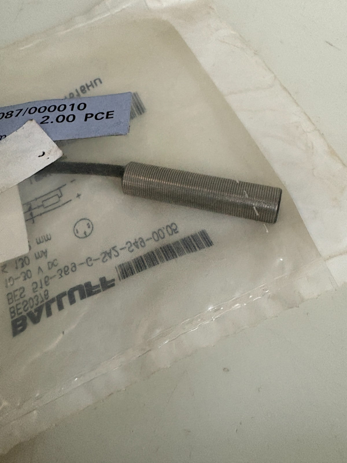 BALLUFF PROXIMITY SWITCH 2MM TRUMPF 0135588 BES 516-369-G-SA2-S49-00.05