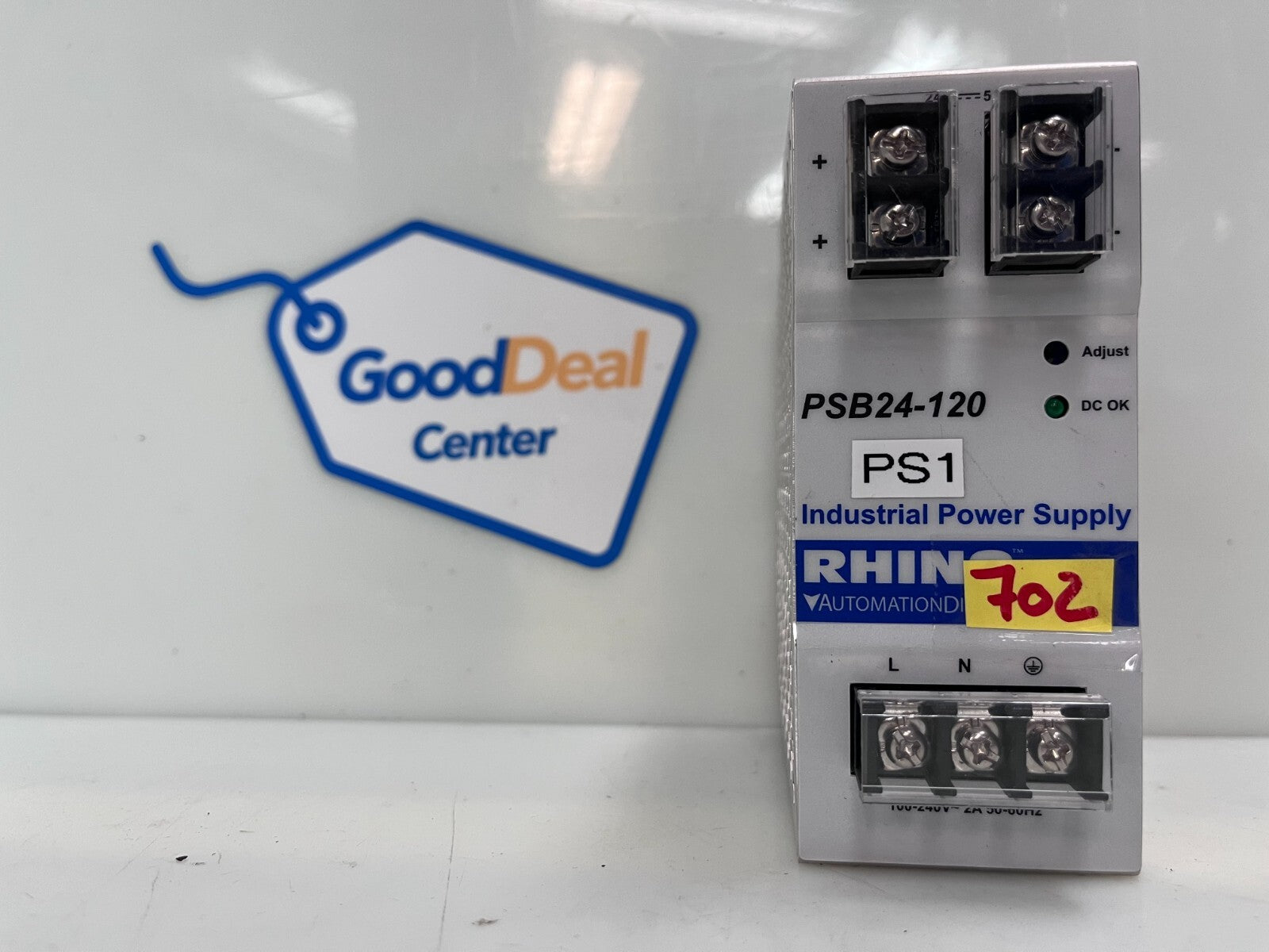 Rhino PSB24-120S Input 120/240V - 2A 50-60Hz Outpu 24V 5A0