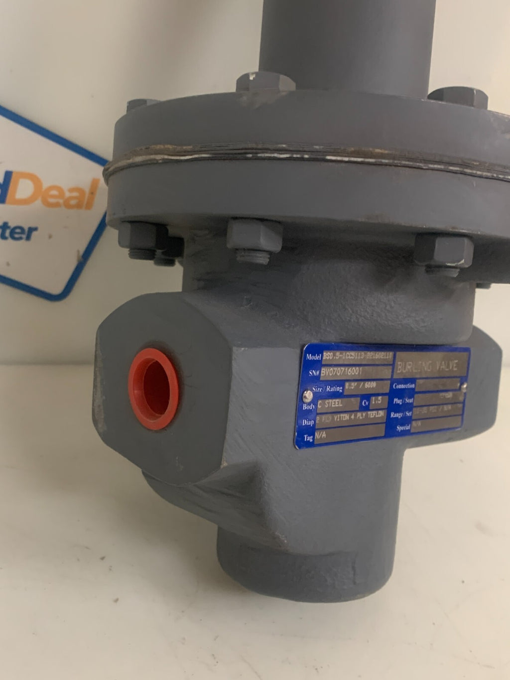 BURLING DIRECT ACTING PRESSURE REDUCING REGULATOR VALVE BSO.5-1CC5113-2216021103